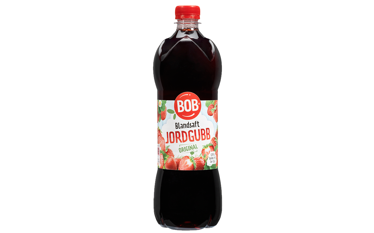 Blandsaft jordgubb från Bob