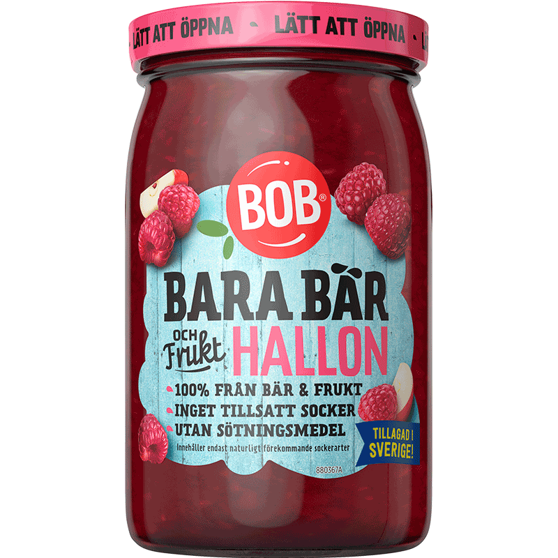 BOB Bara Bär & Frukt Hallon