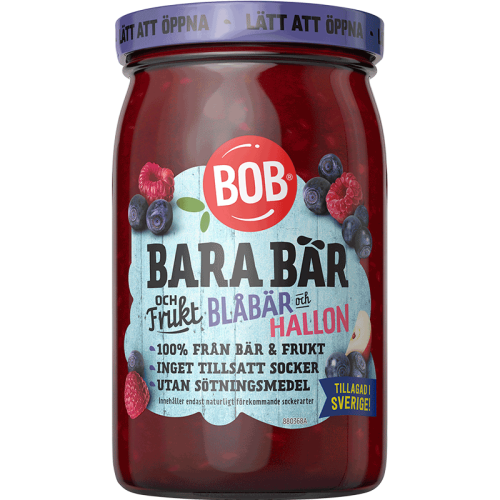BOB Bara Bär & Frukt Blåbär och Hallon