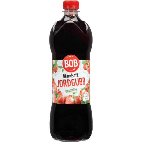 Blandsaft Jordgubb 0