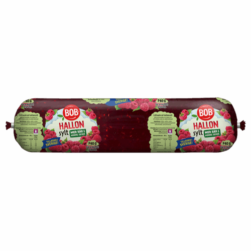 Lättsockrad Hallonsylt