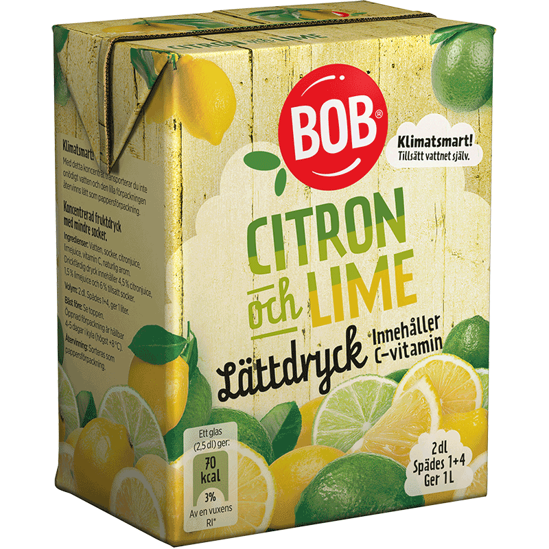 Lättdryck Citron & Lime
