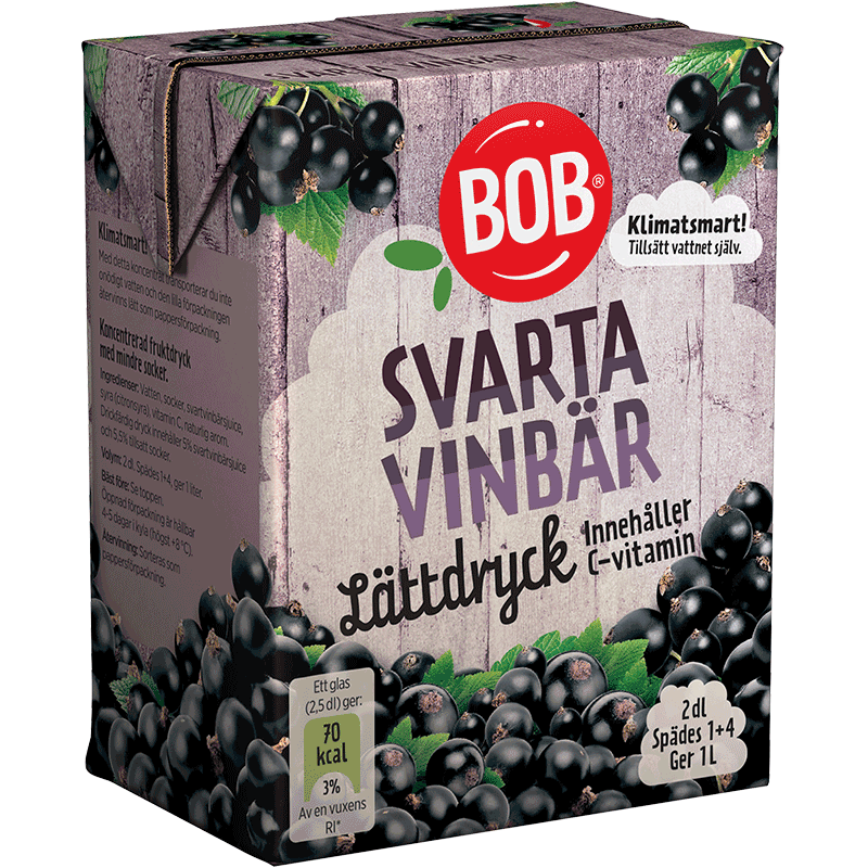 Lättdryck Svart Vinbär