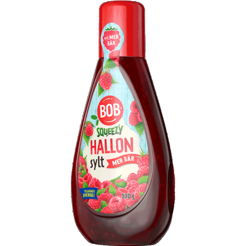 BOB Squeezy Hallonsylt 530 g