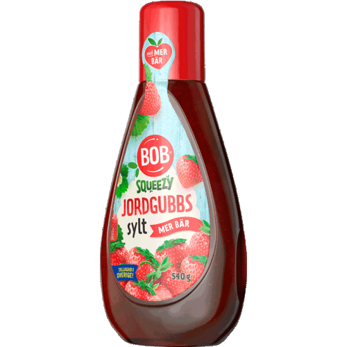 BOB Squeezy Jordgubbssylt 540 g
