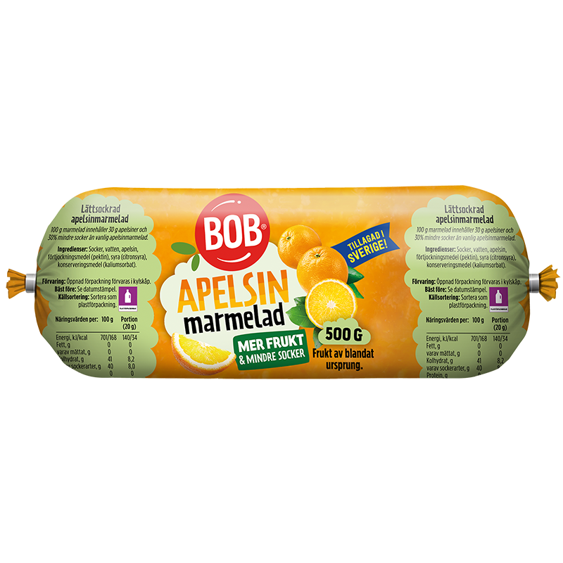 Lättsockrad Apelsinmarmelad