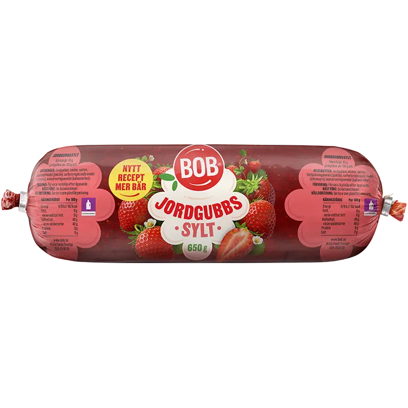 BOB Jordgubbssylt refill