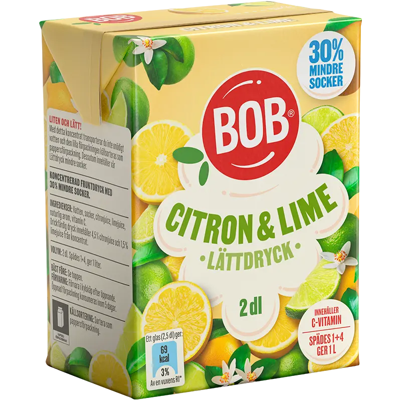 Lättdryck Citron & Lime