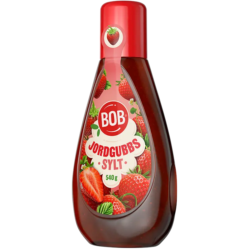 BOB Jordgubbssylt 540 g