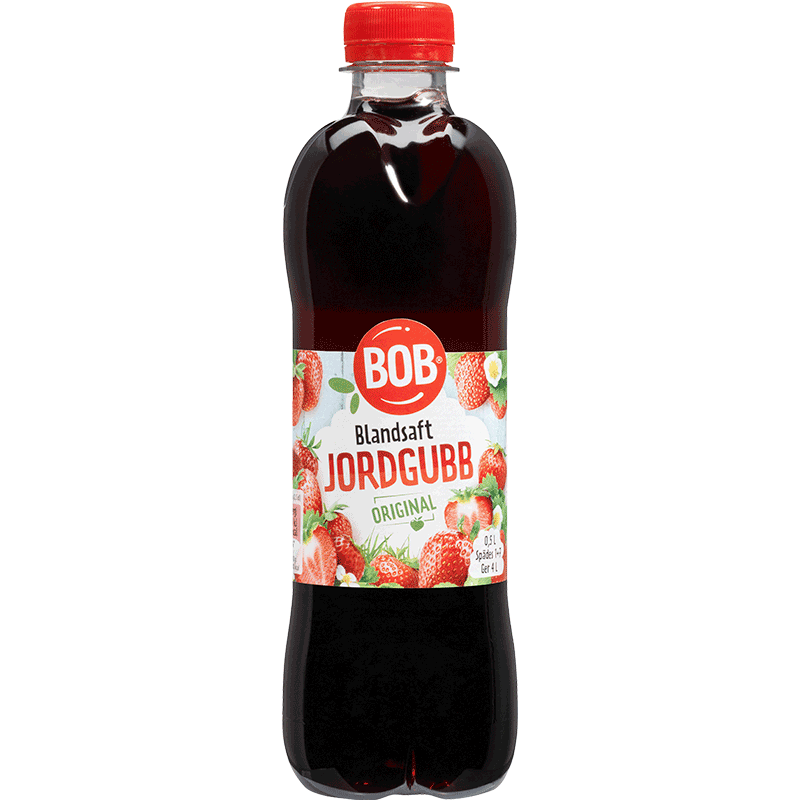 Blandsaft Jordgubb 0