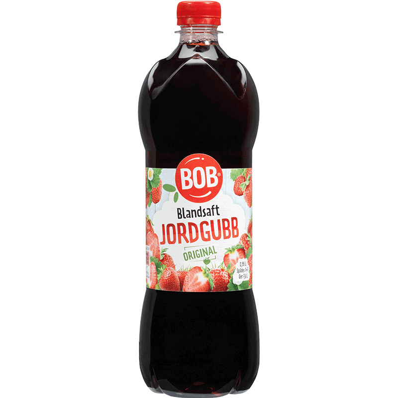 Blandsaft Jordgubb 0