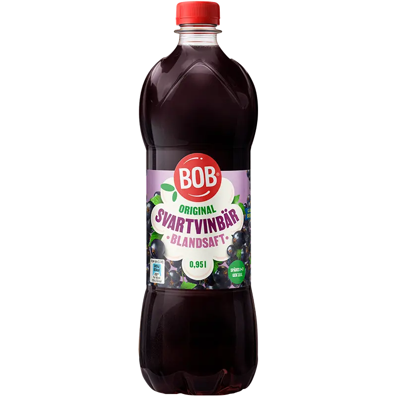 BOB Svartvinbär blandsaft 0