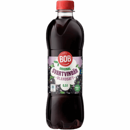 BOB Svartvinbär blandsaft 0