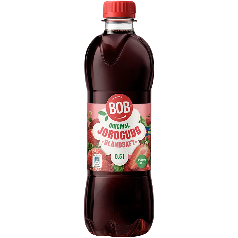 BOB Jordgubb blandsaft 0