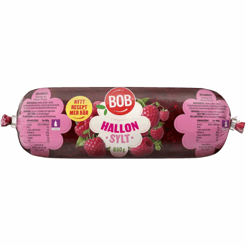 BOB Hallonsylt refill